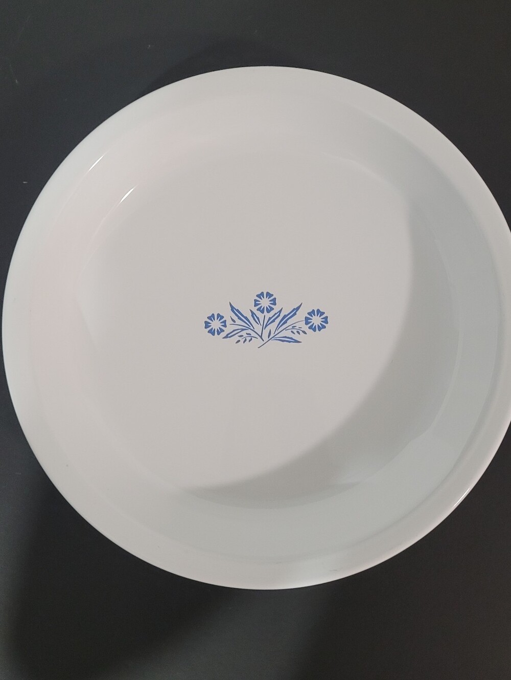Corningware Blue Cornflower Pattern 9" Pie Plate